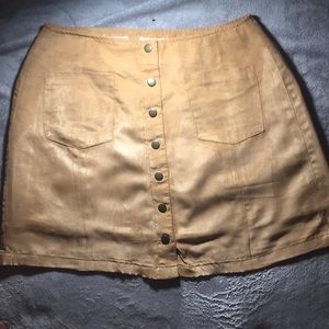 Tan skirt